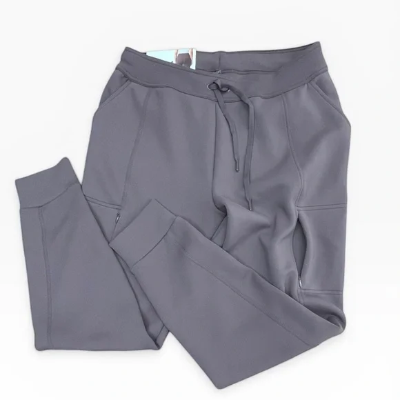 32 Degrees JOGGER Women's brown pink WITH Drawstring ZIPPERED SIDE POCKET size M - Picture 9 of 15